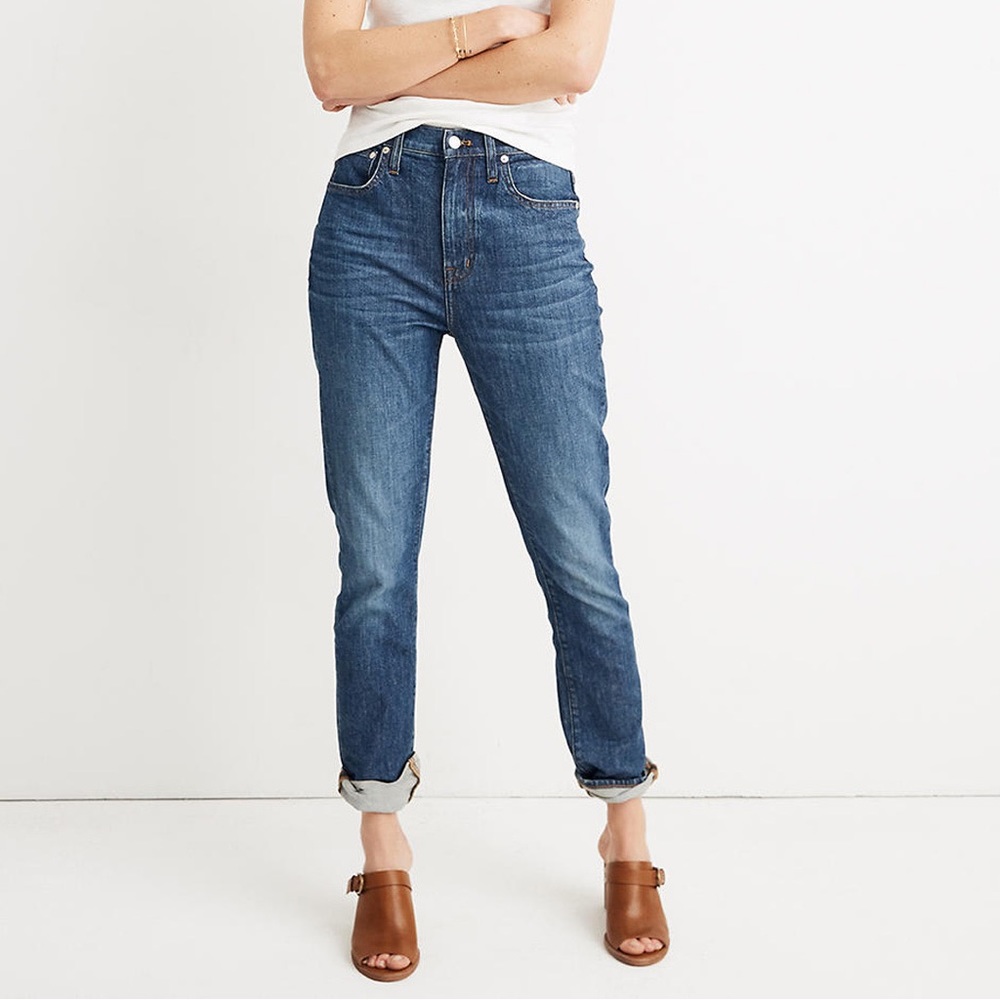 Madewell High-Rise Slim Boyjean Eco Edition Jeans